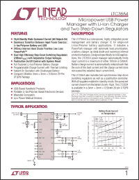 Click here to download LTC3554EPDTRPBF Datasheet
