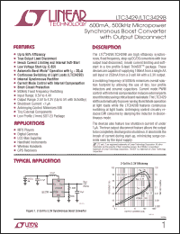 Click here to download LTC3429ES6 Datasheet