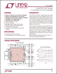 Click here to download LTC4242IUHF Datasheet