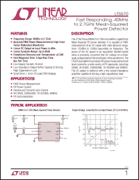 Click here to download LT5570IDD-TRPBF Datasheet