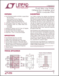 Click here to download LT6604-5 Datasheet