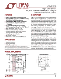 Click here to download LTC4012CUF-3-PBF Datasheet