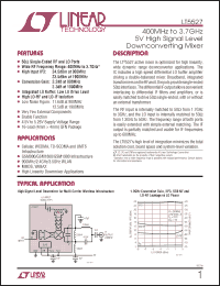 Click here to download LT5527EUF-PBF Datasheet