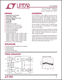 Click here to download LTC2295IUP Datasheet