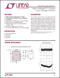 Click here to download LTC4151CMS-TRPBF Datasheet