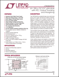 Click here to download LTM4603HV Datasheet