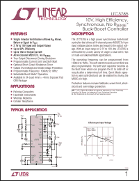 Click here to download LTC3785EUF-TRPBF Datasheet