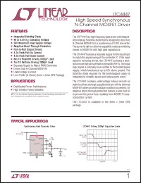 Click here to download LTC4447IDD-PBF Datasheet