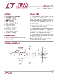 Click here to download LTM2220V-AA Datasheet