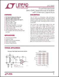 Click here to download LTC1047_09 Datasheet