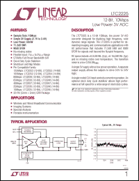 Click here to download LTC2225CUH Datasheet