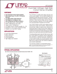 Click here to download LTC6103 Datasheet