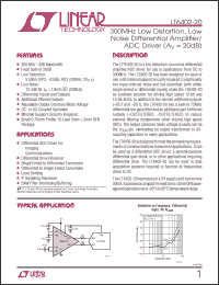 Click here to download LT6402IUD-20 Datasheet