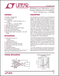 Click here to download LT6402-20 Datasheet