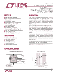 Click here to download LTC1174HVIS8 Datasheet