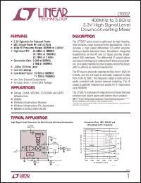 Click here to download LT5557EUF-PBF Datasheet