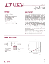 Click here to download LT1123CST Datasheet