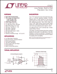 Click here to download LT1677_1 Datasheet