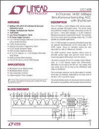 Click here to download LTC1408CUH Datasheet
