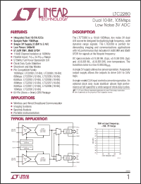 Click here to download LTC2280CUP Datasheet