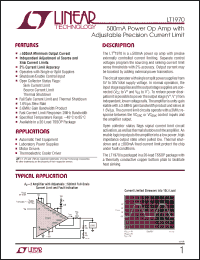 Click here to download LT1970_1 Datasheet