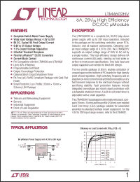 Click here to download LTM4602HVEV-PBF Datasheet