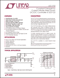 Click here to download LTC1772HS6 Datasheet