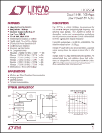 Click here to download LTC2284CUP Datasheet