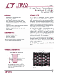 Click here to download LTC1264-7CSW Datasheet