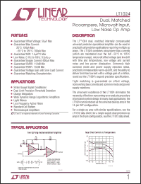 Click here to download LT1024CN Datasheet