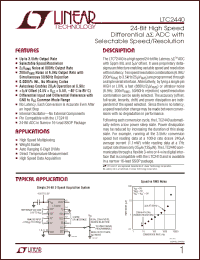 Click here to download LTC2440IGN Datasheet