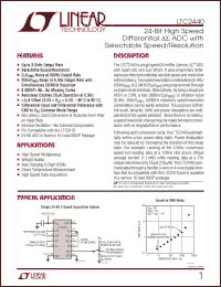 Click here to download LTC2440CGN Datasheet