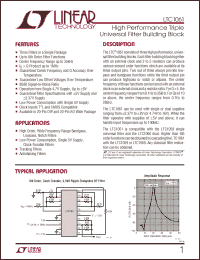 Click here to download LTC1061CSW Datasheet