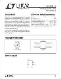 Click here to download RH1034-1.2 Datasheet