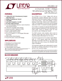 Click here to download LTC2351IUH-12 Datasheet