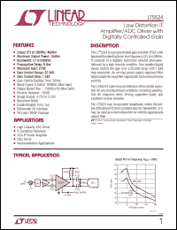 Click here to download LT5524EFE Datasheet