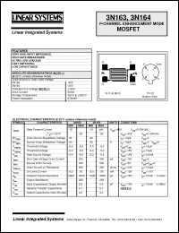 Click here to download 3N163-4 Datasheet