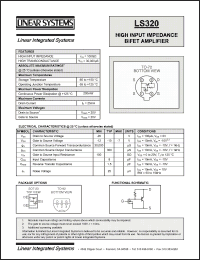 Click here to download LS320 Datasheet