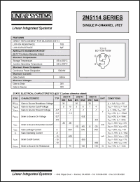 Click here to download 2N5116 Datasheet