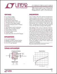 Click here to download LT1129CST-3.3 Datasheet