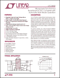 Click here to download LTC3442EDE Datasheet