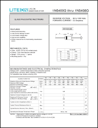 Click here to download 1N5406G Datasheet