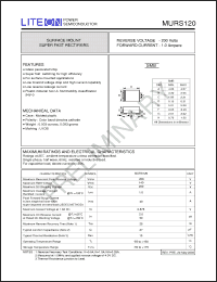 Click here to download MURS120 Datasheet