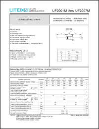 Click here to download UF2001M Datasheet