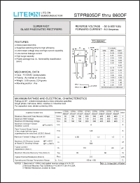 Click here to download STPR840DF Datasheet