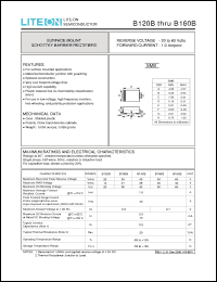 Click here to download B160B Datasheet