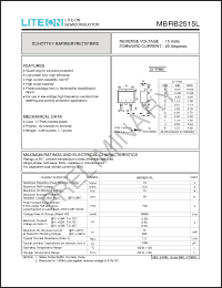 Click here to download MBRB2515L Datasheet
