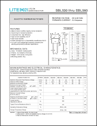 Click here to download SBL540 Datasheet