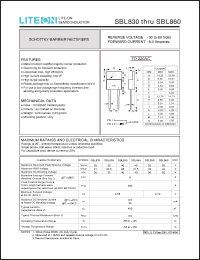 Click here to download SBL860 Datasheet
