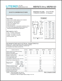 Click here to download MBR8100 Datasheet